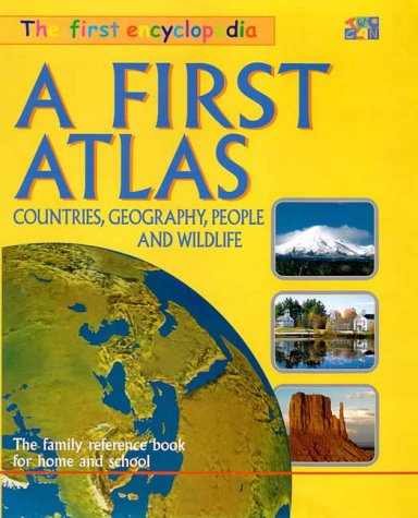 Book cover of A First Atlas Two-Can First Encyclopedia by Sue Hook