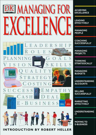 Book cover of Managing For Excellence by Moi Ali