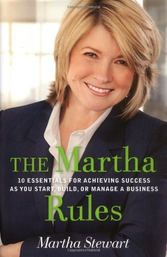 Book cover of The Martha Rules by Martha Stewart
