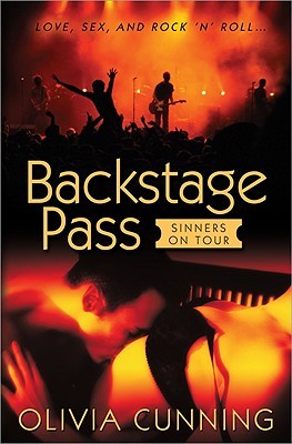 Book cover of Backstage Pass by Olivia Cunning