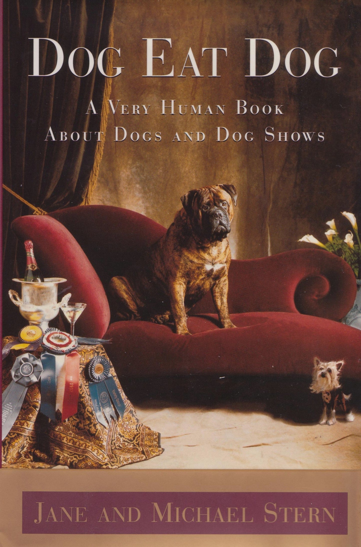 Book cover of Dog Eat Dog: A Very Human Book About Dogs And Dog Shows by Jane Stern, Michael Stern