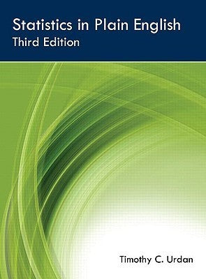 Book cover of Statistics In Plain English by Timothy C. Urdan