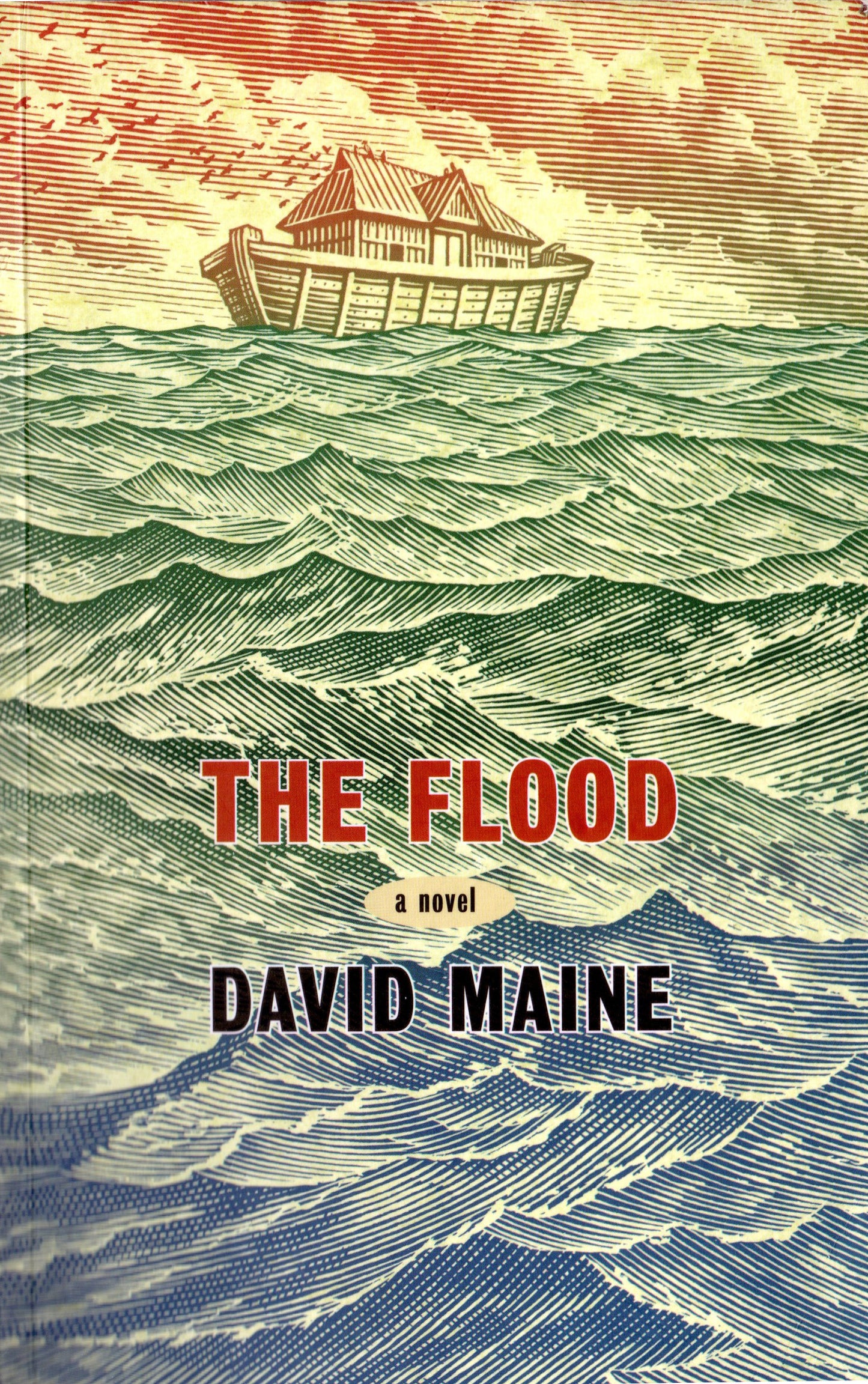 Book cover of The Flood by David Maine