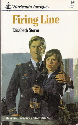 Book cover of Firing Line by Elizabeth Storm