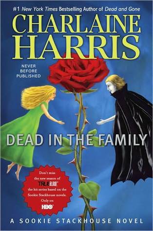 Book cover of Dead In The Family by Charlaine Harris