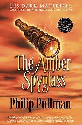 Book cover of The Amber Spyglass by Philip Pullman