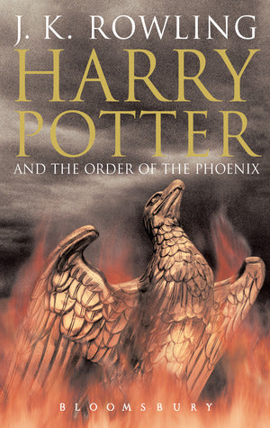 Book cover of Harry Potter And The Order Of The Phoenix by J.K. Rowling