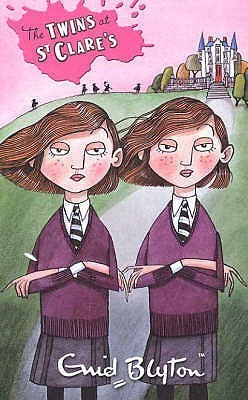 Book cover of The Twins At St. Clare's by Enid Blyton