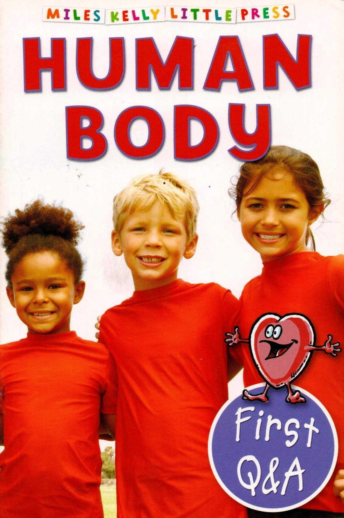 Book cover of Little QA Human Body by Belinda Gallagher