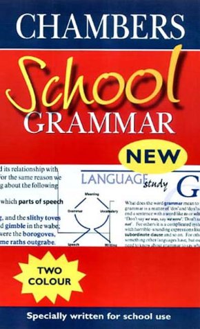 Book cover of Chambers School Grammar by j-j-smith