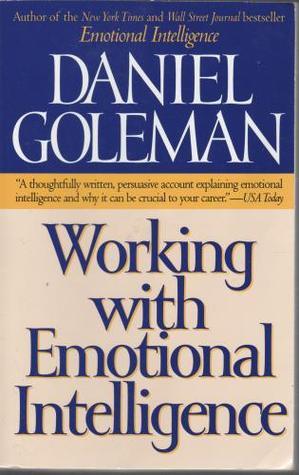Book cover of Working With Emotional Intelligence by Daniel Goleman
