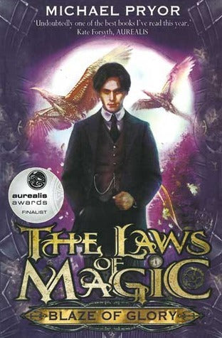 Book cover of Blaze Of Glory by Michael Pryor