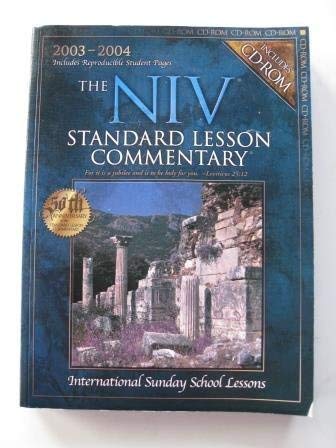 Book cover of Niv Standard Lesson Commentary 2003-2004 by Anonymous (Ed.)