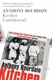 Book cover of Kitchen Confidential by Anthony Bourdain