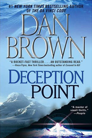 Book cover of Deception Point by Dan    Brown