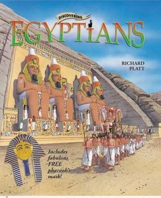 Book cover of Discovering Egyptians: Includes Pharaoh Mask by Richard Platt