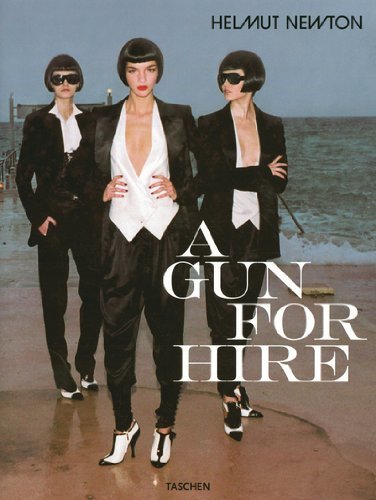 Book cover of Helmut Newton, A Gun For Hire by Helmut Newton, June Newton (Ed.)