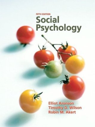 Book cover of Social Psychology by Elliot Aronson