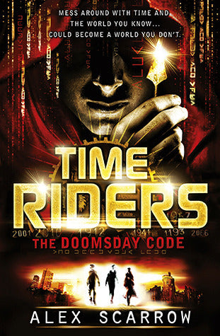Book cover of The Doomsday Code by Alex Scarrow