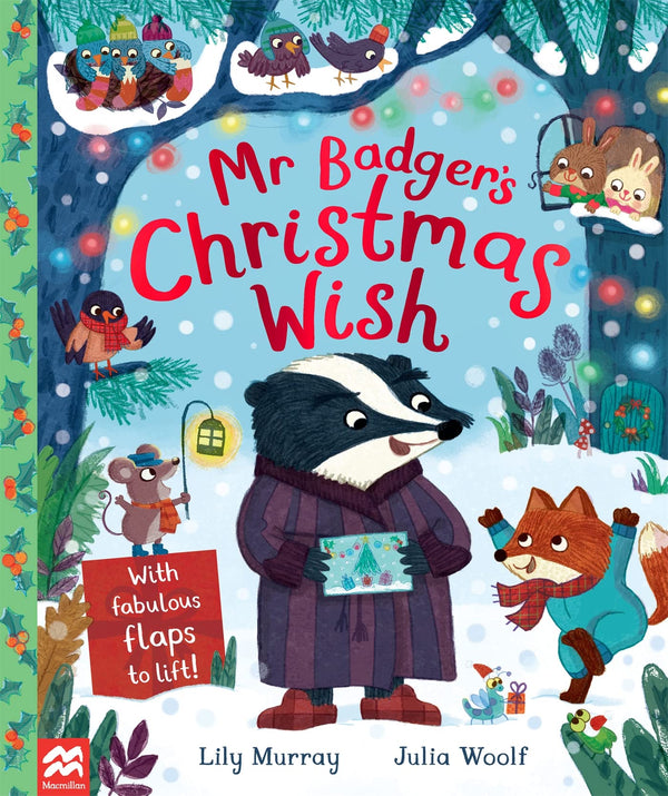 Book cover of Mr Badger'S Christmas Wish by Lily Murray