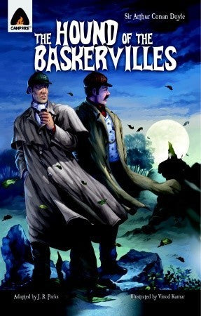 Book cover of The Hound Of The Baskervilles by J.R. Parks (Adapter), Arthur Conan Doyle, Vinod     Kumar (Illus.)