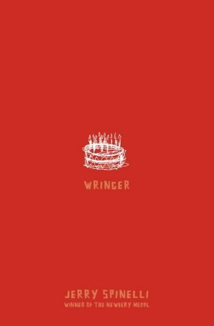 Book cover of Wringer by Jerry Spinelli