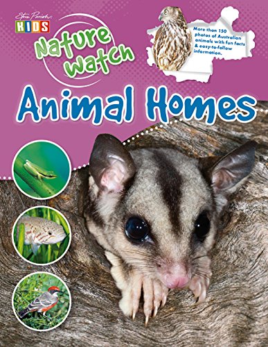 Book cover of Animal Homes by Unknown Author