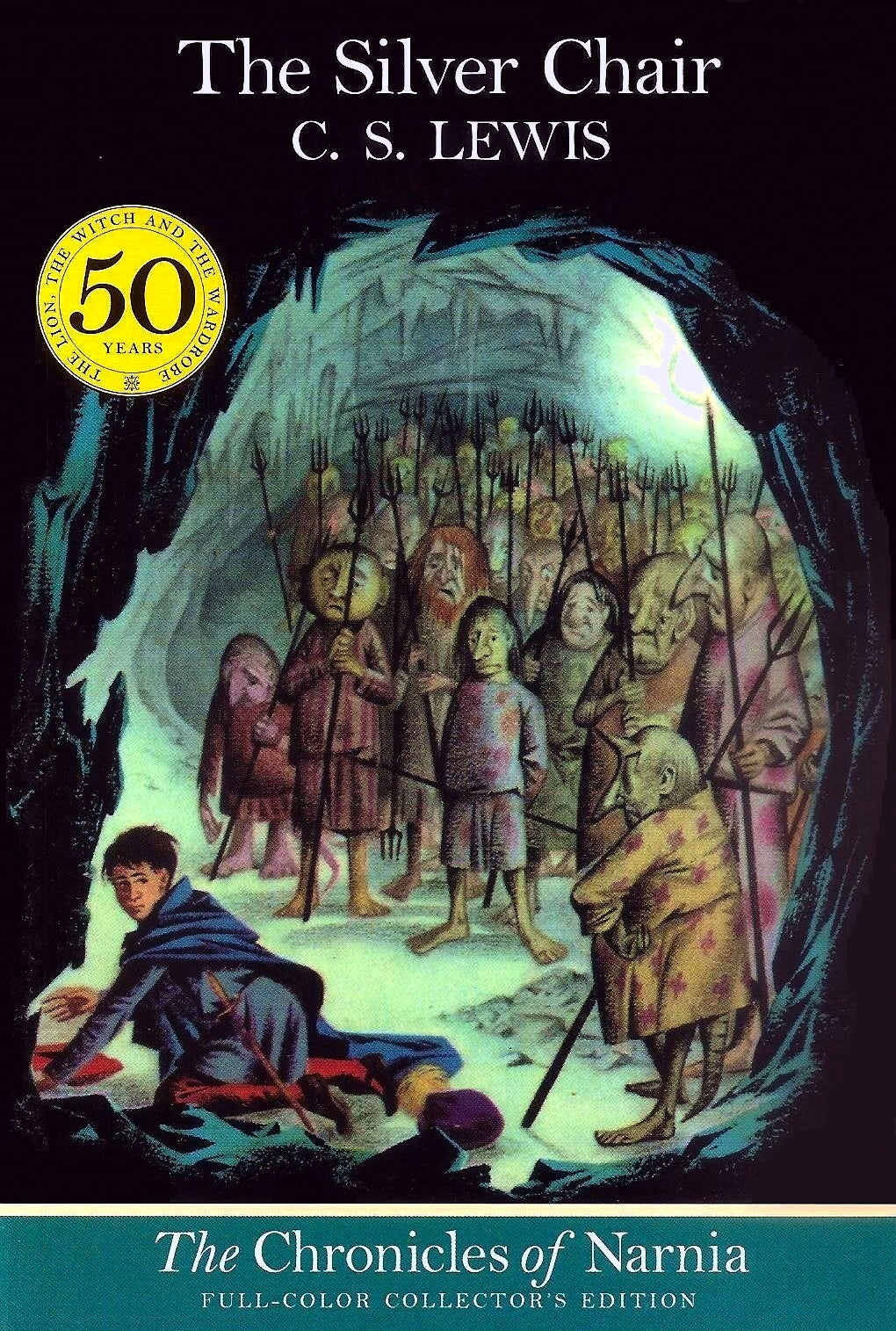 Book cover of The Silver Chair by C.S. Lewis, Pauline Baynes (Illus.)