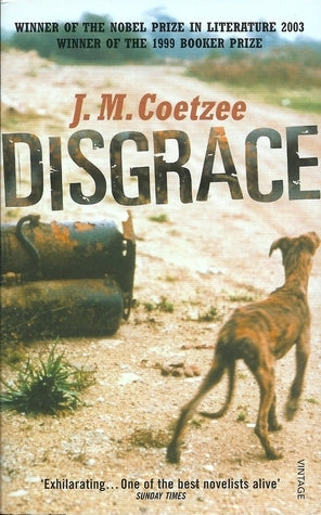Book cover of Disgrace by J.M. Coetzee