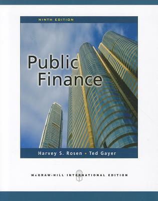 Book cover of Public Finance by Harvey S. Rosen