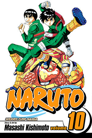 Book cover of Naruto, Vol. 10: A Splendid Ninja by Masashi Kishimoto