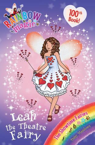 Book cover of Leah The Theatre Fairy by Daisy Meadows