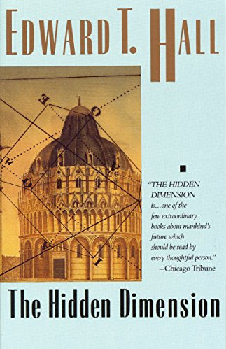 Book cover of The Hidden Dimension by Edward T. Hall
