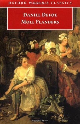 Book cover of The Fortunes And Misfortunes Of The Famous Moll Flanders by Daniel Defoe