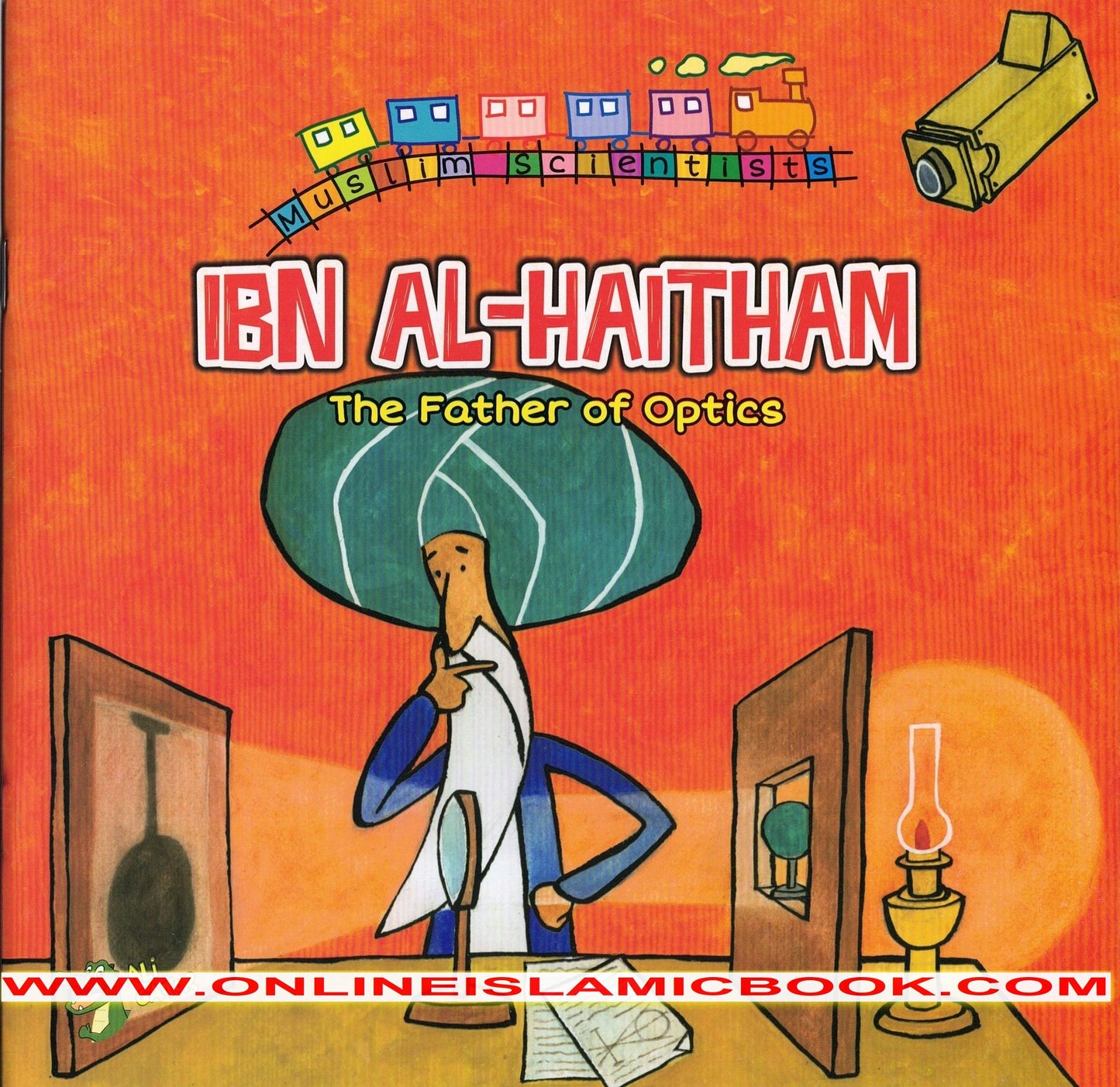 Book cover of Ibn Al-Haitham: The Father of Optics by Ali Gator