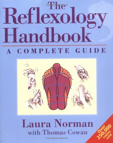 Book cover of The Reflexology Handbook : A Complete Guide by Laura Norman, Thomas Cowan