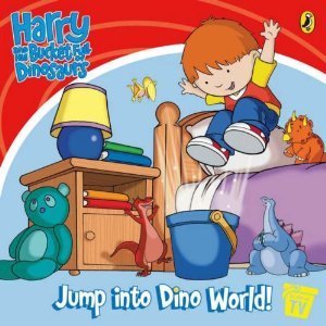 Book cover of Jump Into Dino World! by ian-whybrow