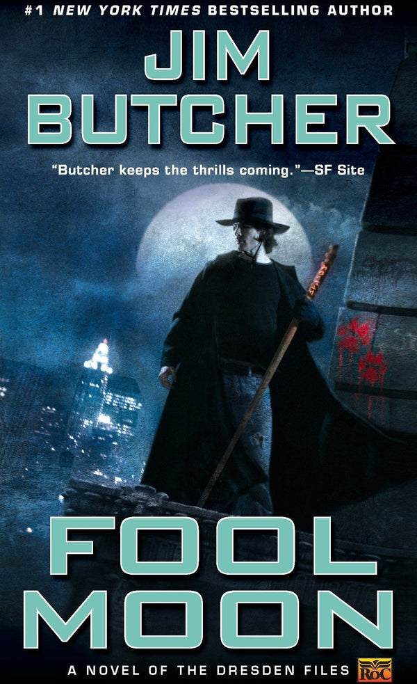 Book cover of Fool Moon by Jim  Butcher