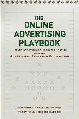 Book cover of The Online Advertising Playbook: Proven Strategies And Tested Tactics From The Advertising Research Foundation by Joe Plummer, Taddy Hall, Robert Barocci, Stephen D. Rappaport