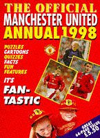 Book cover of Manchester United Football Club Annual: 1998 by Clive Dickinson