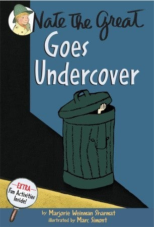Book cover of Nate The Great Goes Undercover by Marjorie Weinman Sharmat, Marc Simont (Illus.)