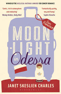 Book cover of Moonlight In Odessa by Janet Skeslien Charles