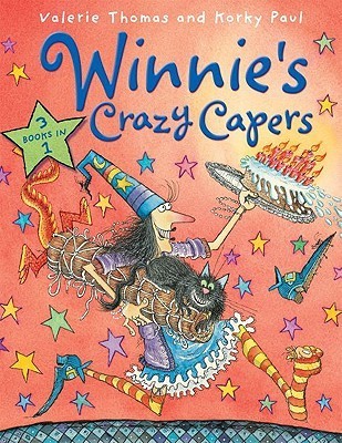 Book cover of Winnie's Crazy Capers by Valerie Thomas, Korky Paul (Illus.)