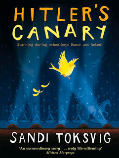 Book cover of Hitler's Canary by Sandi Toksvig