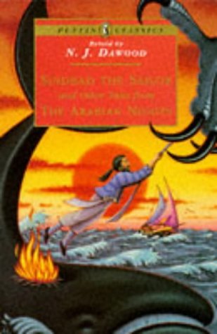 Book cover of Sindbad The Sailor And Other Tales From The Arabian Nights by N.J. Dawood (Trans.), Edmund Dulac (Illus.), William    Harvey (Illus.)