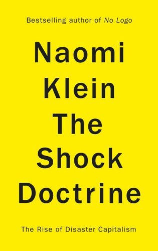 Book cover of Shock Doctrine by Naomi Klein