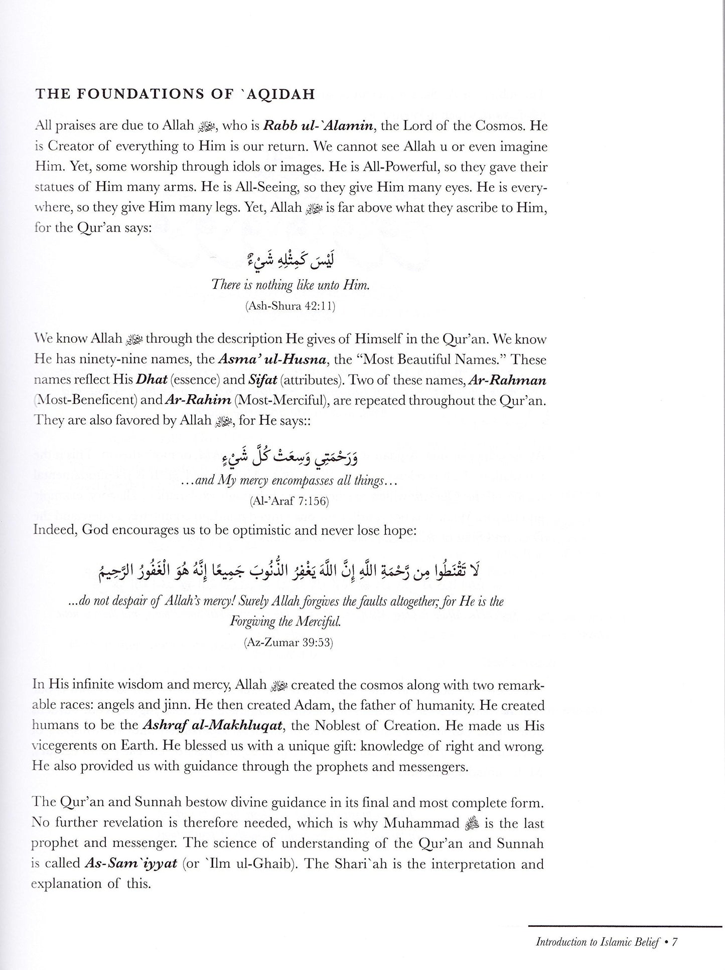 Book cover of Islamic Beliefs-Introduction by Abidullah Ghazi