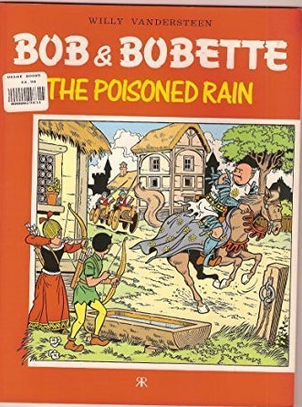 Book cover of The Poisoned Rain by Willy Vandersteen