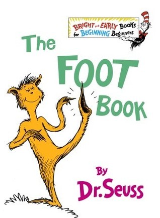 Book cover of The Foot Book by Dr. Seuss