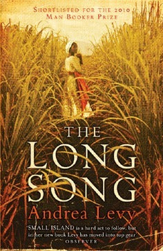 Book cover of The Long Song by Andrea Levy